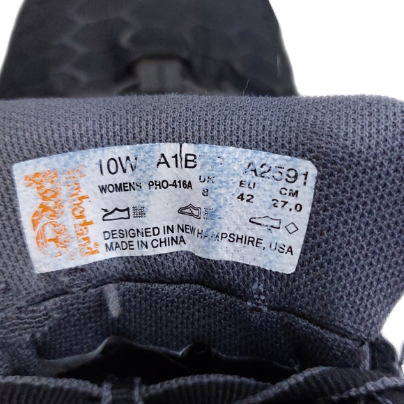 Timberland PRO Slip Resistant Anti Fatique Womens 10Wide Work Sneaker - Picture 8 of 10